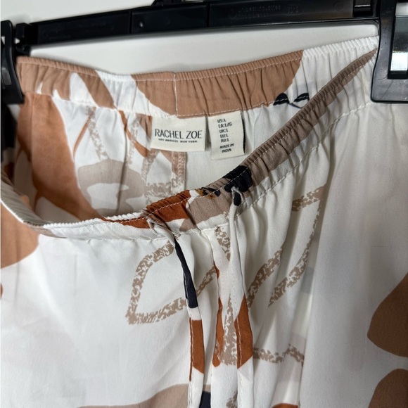 Rachel Zoe Silky Satin Lounge Pants Size Large Sleep Casual Elastic Waist nwot - Picture 6 of 7